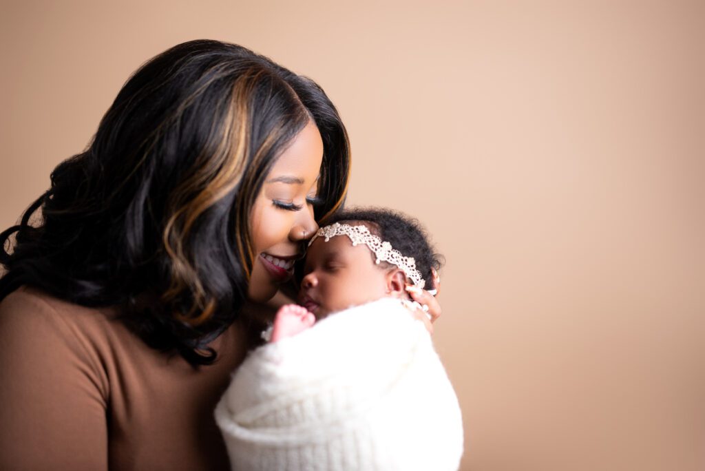 Mother and baby portraits emphasize strength, wisdom and beauty 